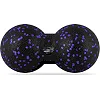 Масажний м'яч подвійний PowerPlay PP-4352 Epp foam peanut ball (d8*16cm.) Чорно/Фіолетовий