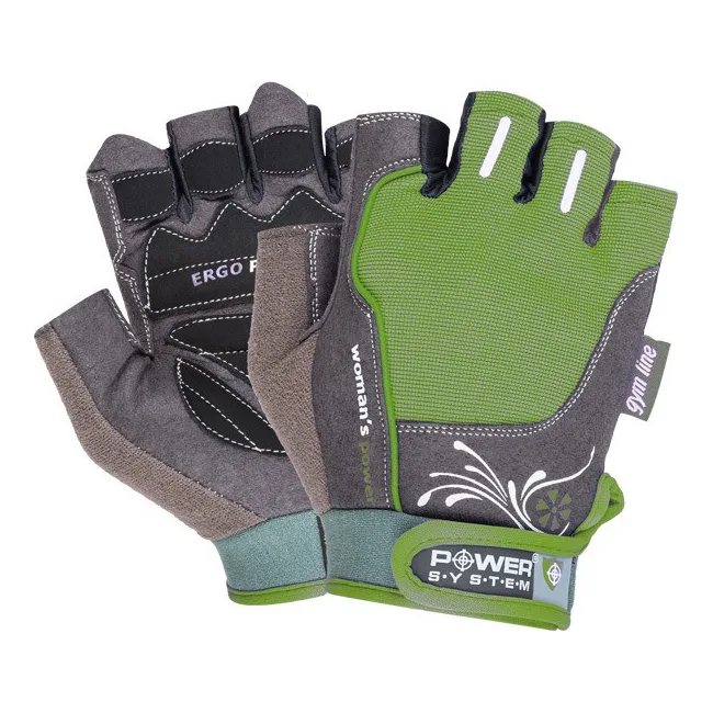 Перчатки для фитнеса Power System PS-2570 Woman’s Power женские Green