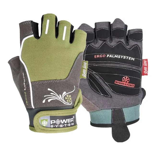 Перчатки для фитнеса Power System PS-2570 Woman’s Power женские Green
