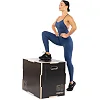 Бокс плиометрический тумба для кроссфита Плиобокс Wood Plyo box LiveUp LP8157 BOX-WOOD 1шт 50х60х75см