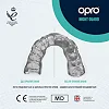 Ночная капа от бруксизма (от скрежета зубами) OPRO взрослая (возраст 11+) Clear (art.869002)