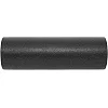 Массажный ролик (роллер) гладкий PowerPlay 4021 Fitness Roller Черный (45x15см.)