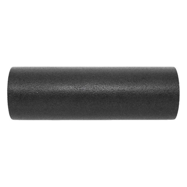 Массажный ролик (роллер) гладкий PowerPlay 4021 Fitness Roller Черный (45x15см.)
