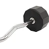 Штанга неразборная с фиксированным весом изогнутая PEV HAMMER STRENGHT TA-9978-45 (Черный)