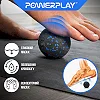 Набор массажных мячиков PowerPlay 4007 EPP Massage Ball Черно-Синие (3 шт.)