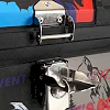 Центральний кофр задній для мотоцикла пластиковий Adventure JUHAO H-45-2 1шт 42x34x30см (Чорний)