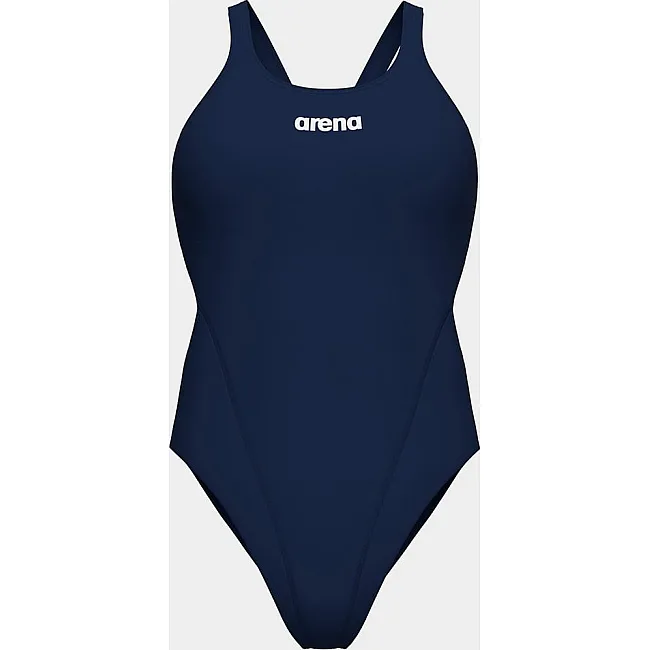 Купальник закрытый для женщин Arena TEAM SWIMSUIT SWIM TECH SOLID темно-синий (для женщин)
