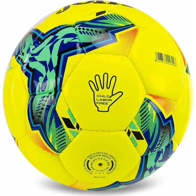 Футбольний м'яч JOMA DALI IV 401954-067-T5 (Жовтий-синій)