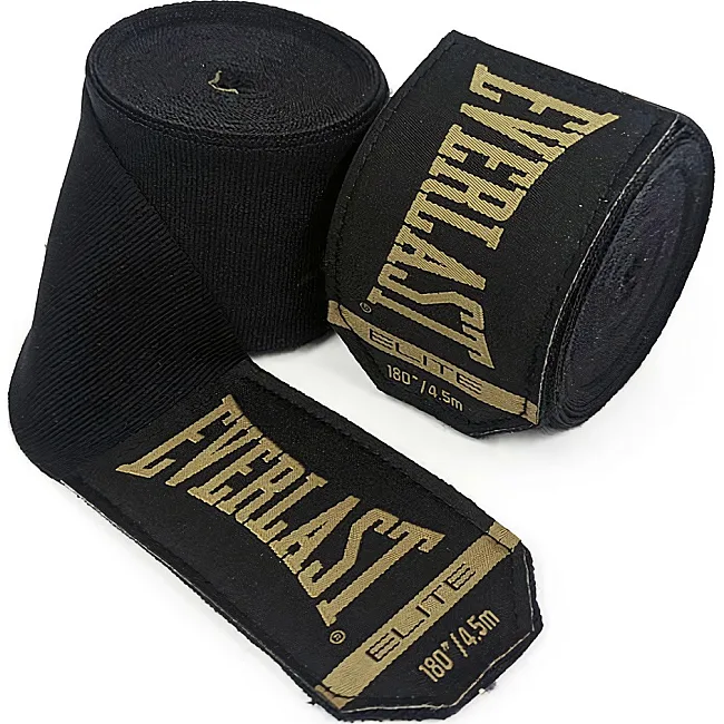 Бинти Everlast ELITE HANDWRAPS чорний 180 (457,2 см)