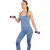 Гантели виниловые ENERO FIT VDB со стойкой, 12 кг.