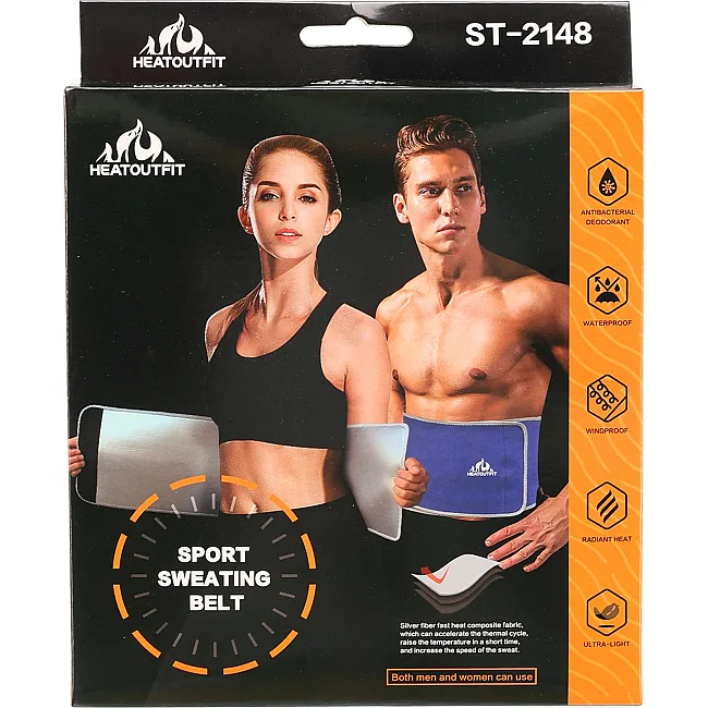 Пояс для схуднення композитний
 Nano Hot Silver HEATOUTFIT ST-2148-M
 100смх18смх3мм