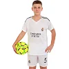 Футбольна форма дитяча із символікою клубу
 REAL MADRID BELLINGHAM 5 домашня 2025 SP-SPORT

 CO-4636 20-30 (Білий)