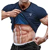 Мужская футболка RDX M1 с эффектом сауны Navy Blue