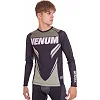 Рашгард лонгслив мужской VENUM 9522 (Зеленый-черный)
