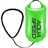 Буй для плавания Aqua Speed Water Swim Buoy 61240 салатовый, черный 17 литров