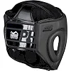 Шлем для бокса с бампером PHANTOM APEX Face Saver Black (капа в подарок)