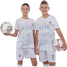 Футбольна форма дитяча із символікою клубу AL NASSR RONALDO 7 гостьова 2024 SP-SPORT CO-3645 105-160см