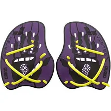 Лопатки для плавания Arena VORTEX EVOLUTION HAND PADDLE фиолетовый, желтый