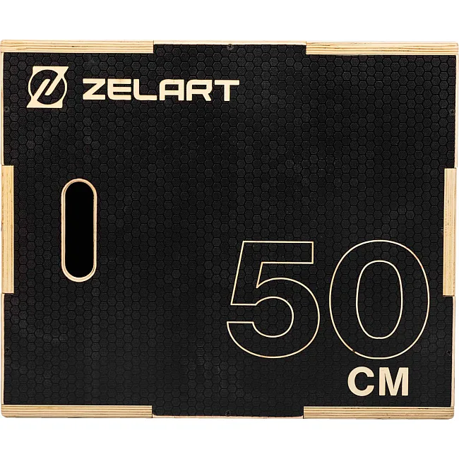 Бокс плиометрический тумба для кроссфита Плиобокс Wood Plyo box ZELART FI-4884-2 1шт 75см