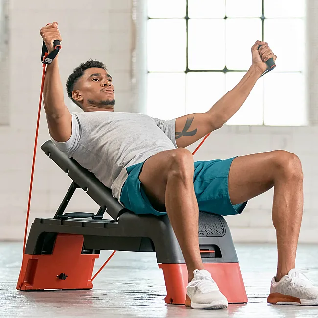 Степь-платформа с функцией скамьи Reebok RAP-15170RD