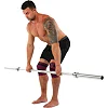 Коленные бинты для приседаний BUNDLED KNEECAP EZOUS A-10 2шт (Черный-фиолетовый)