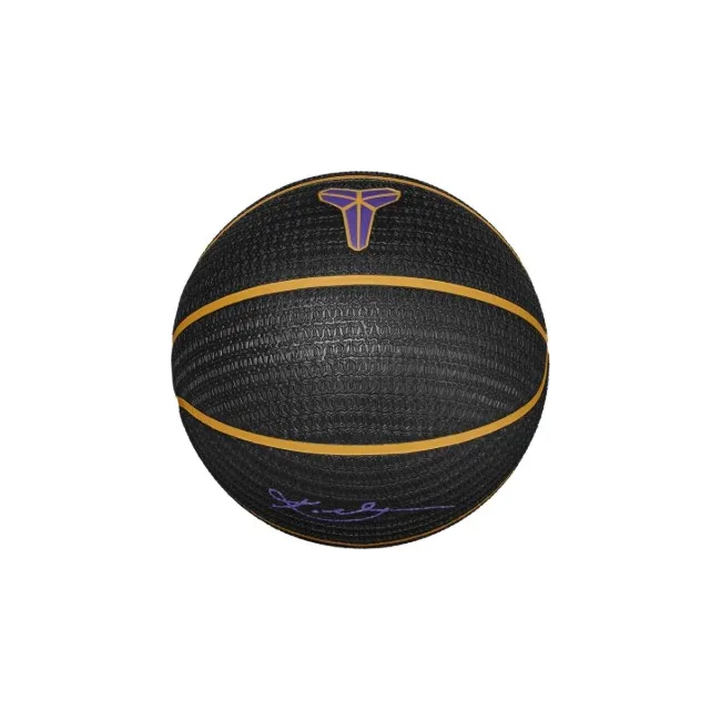 М'яч баскетбольний Nike NIKE PLAYGROUND 8P K BRYANT DEFLATED BLACK/UNIVERSITY GOLD/COURT PURP size 7