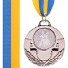 Медаль спортивная с лентой тематическая SP-SPORT AIM Танцы C-4846-0052 ø5см (Серебряный) Медаль спортивная с лентой тематическая SP-SPORT AIM Танцы C-4846-0052 ø5см (Серебряный)