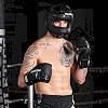 Шлем для бокса с бампером PHANTOM APEX Face Saver Black (капа в подарок)