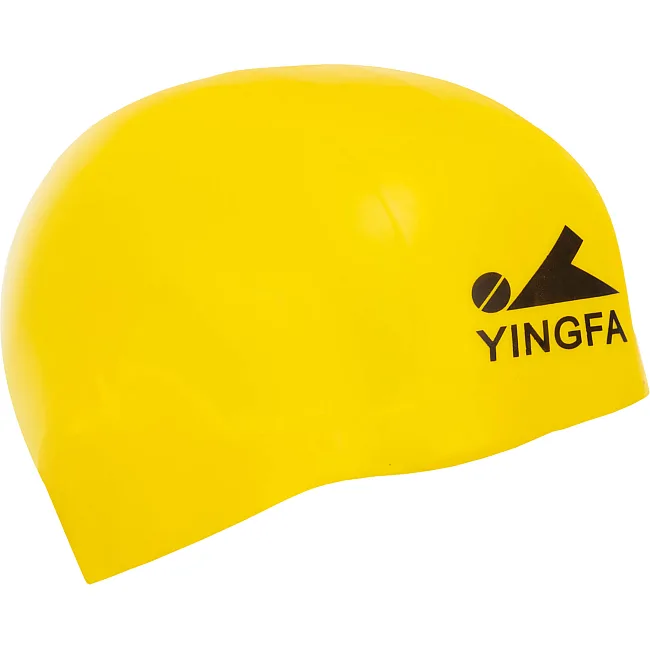 Шапочка для бассейна силиконовая для взрослых YINGFA SPEED C0073 (Желтый)