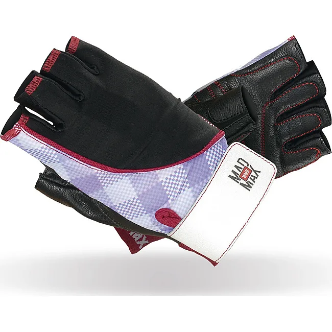 Перчатки для фитнеса MadMax MFG-911 Nine-eleven Black/perpito