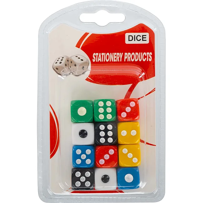 Гральні кістки
 кубики для настільних ігор Dice SP-SPORT
 1412-1 12 шт