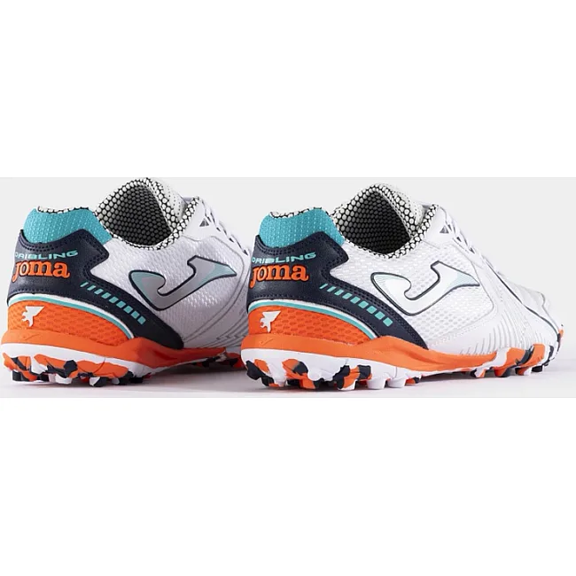 Сороконіжки чоловічі Joma DRIBLING білий, помаранчевий
