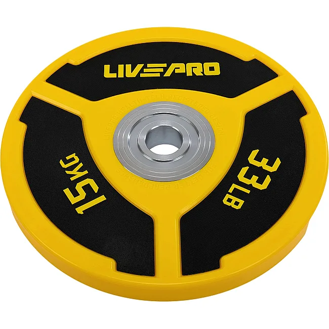 Бамперный диск полиуретановый

 LiveUp LP8027-15 ø50.5мм 15кг