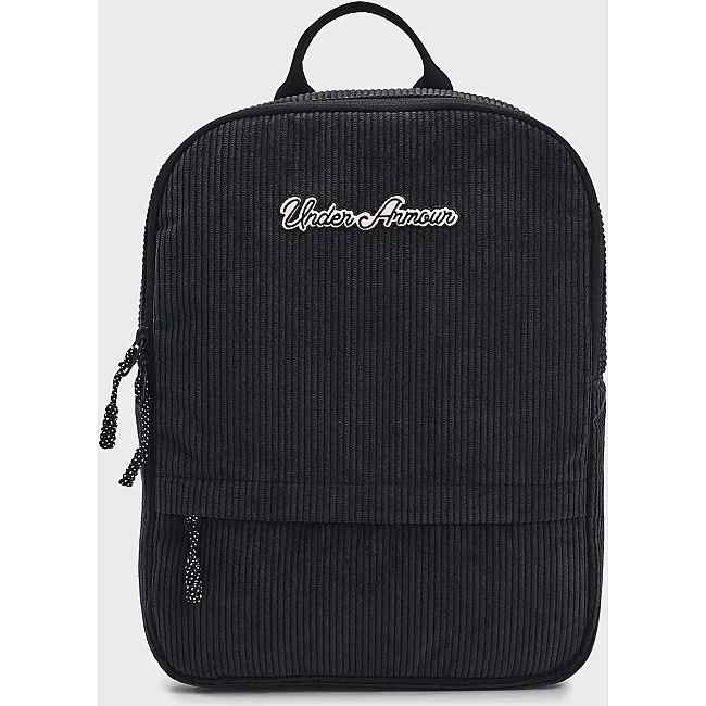 Рюкзак спортивный UNDER ARMOUR Loudon Corduroy SM BP 10L черный Жен 25x35,5x10 см