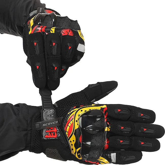 Мотоперчатки SCOYCO Sensor Touch MC119 (Черный)