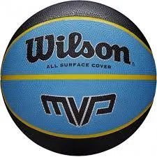 Мяч баскетбольный Wilson MVP 295 blk/blu size 7