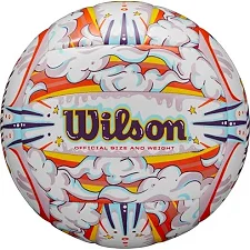 Мяч волейбольный Wilson GRAFFITI PEACE VB White/Orange OF