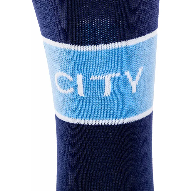 Гетры детские с символикой футбольного клуба SPOINT MANCHESTER CITY HOME 2025 ETM2519-MC1