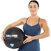 Мяч набивной медицинский для кроссфита WALL BALL LiveUp LP8103-8 8кг