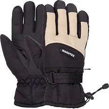 Перчатки для лыж и сноуборда мужские MARUTEX AG-903 (Черный-бежевый)