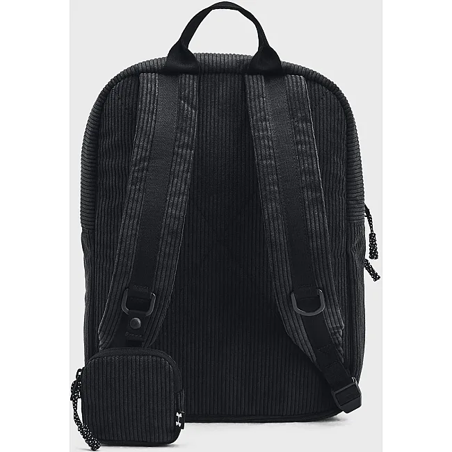 Рюкзак спортивный UNDER ARMOUR Loudon Corduroy SM BP 10L черный Жен 25x35,5x10 см