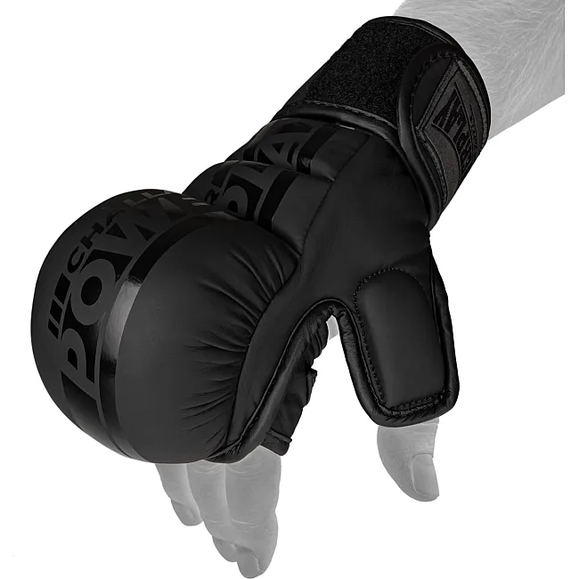 Перчатки для MMA PowerPlay PP_3033 Ultra Matt Черные