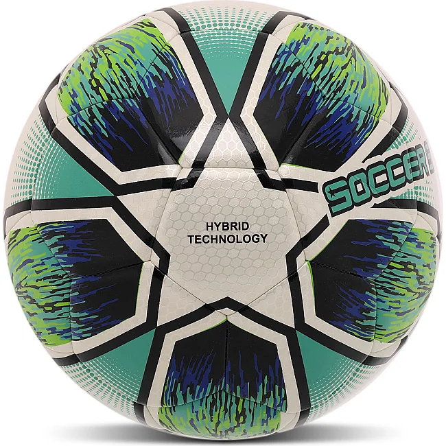 Футбольный мяч
 HYBRID SOCCER STAR TO-TOWN FB-4525 №5 PU (Белый-зеленый)