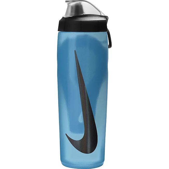Пляшка для води Nike REFUEL BOTTLE LOCKING LID 24 OZ синій, чорний 709 мл