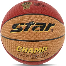 Баскетбольний м'яч STAR CHAMP GRIP BB4277C 7 (Оранжево-коричневий)