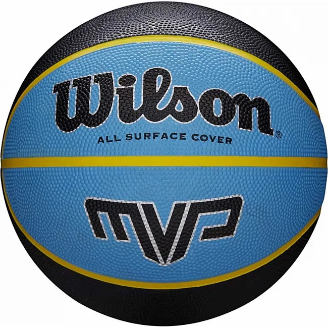 Мяч баскетбольный Wilson MVP 295 blk/blu size 7