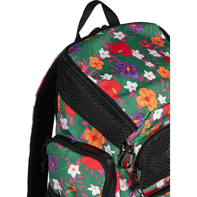 Рюкзак Arena ONE GO BACKPACK AO 45L зеленый, красный, оранжевый 50х40х25 см
