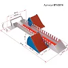 Колодка стартовая для легкой атлетики BT-0974 металл