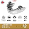 Капа для бокса OPRO Silver UFC детская (возраст до 10) White/Silver (ufc.102515003)