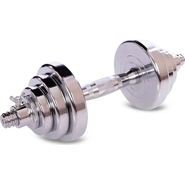 Разборные гантели
 стальные хромированные 20кг SP-SPORT
 TA-8055-20 2шт по 10кг хром